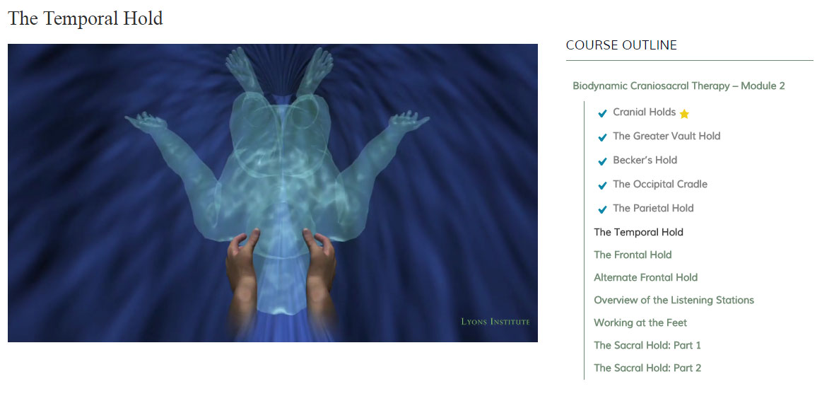 Craniosacral Biodynamics Online Course
